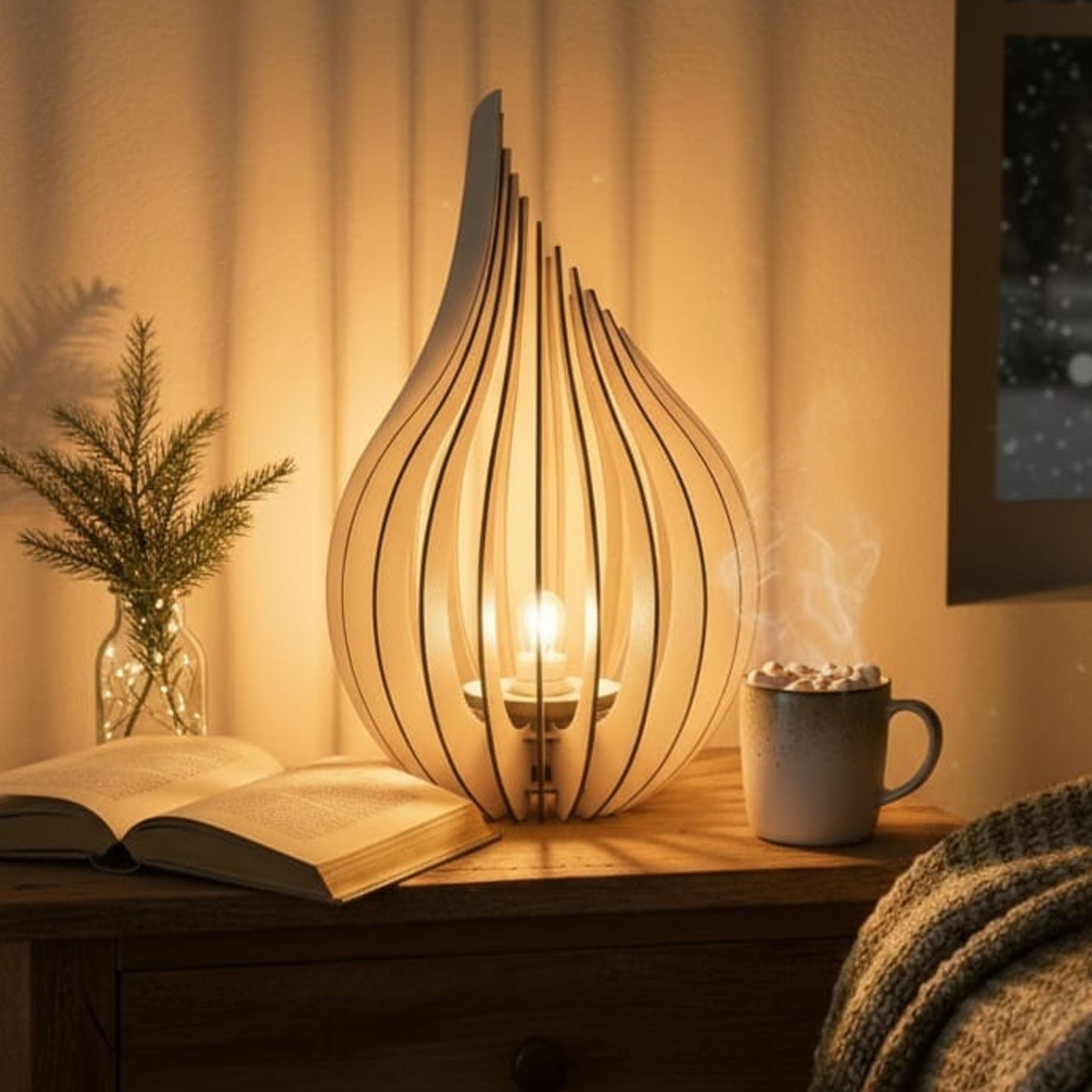 Puuliekki - Valaisin