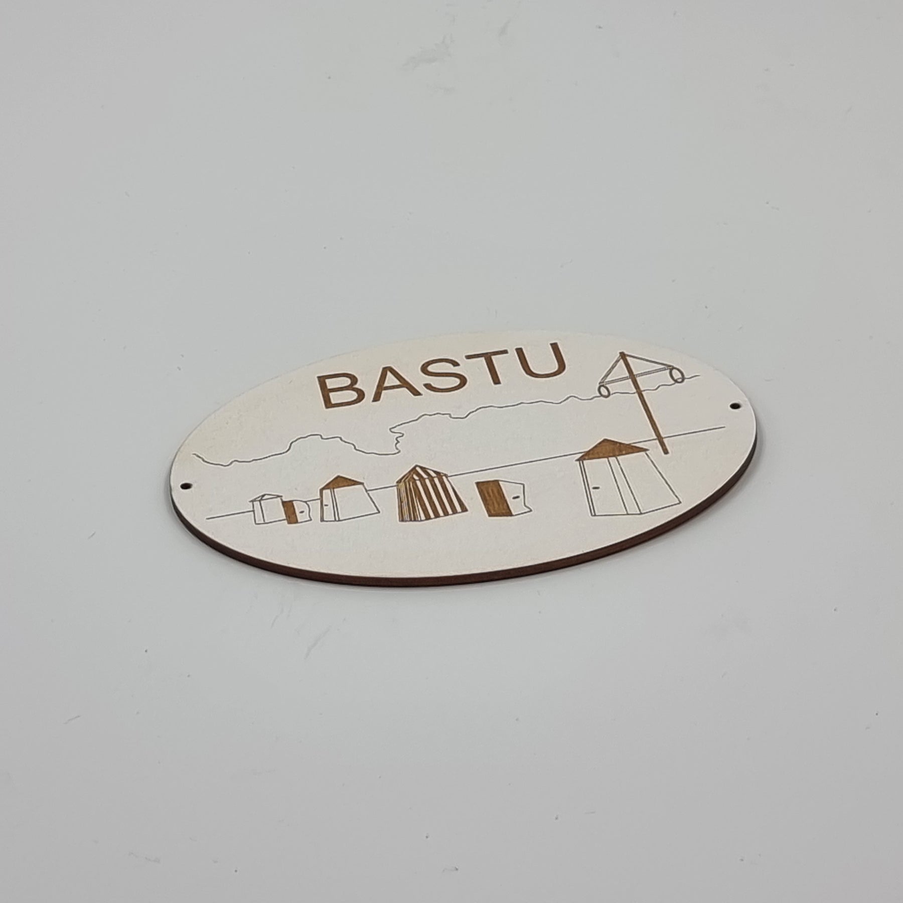 Bastu-kyltti